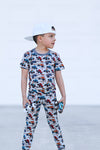 Coastal Chaos Short Sleeve Pajama Set