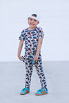 Coastal Chaos Short Sleeve Pajama Set