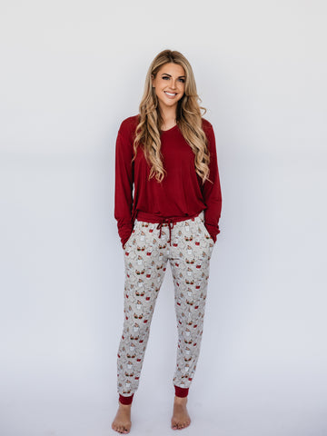 Santa's Snack Squad Adult Bamboo Jogger