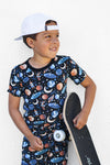 U.F.Bros Short Sleeve Pants Pajama Set