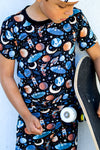 U.F.Bros Short Sleeve Pants Pajama Set