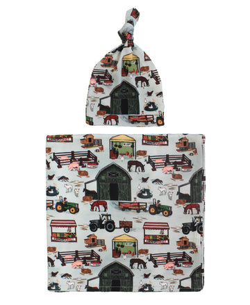 Farm Fresh Swaddle Set