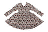 Game Day Blooms Twirl Dress
