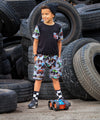 Monster Jammies Lounge Pocket Tee & Shorts Set