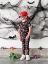 MONSTER Trucks Short Sleeve Pajama Set