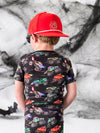 MONSTER Trucks Short Sleeve Pajama Set