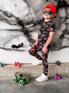 MONSTER Trucks Short Sleeve Pajama Set