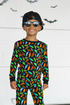 Midnight Voltage 2-Piece Glow in the Dark Pajama Set