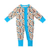 Coastal Cowgirl Ruffle Snoozer
