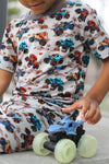 Coastal Chaos Short Sleeve Pajama Set