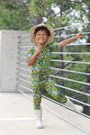 Wild Card Short Sleeve Pajama Set