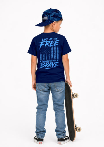 Land of the Free Kids Tee