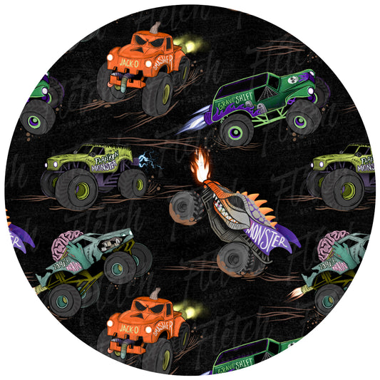 MONSTER Trucks 2 Piece Pajama Set
