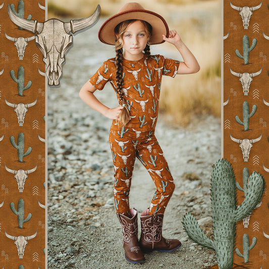 Nash Short Sleeve Pants Pajama Set
