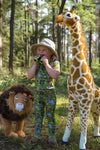 Wild Card Short Sleeve Pajama Set