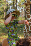Wild Card Short Sleeve Pajama Set