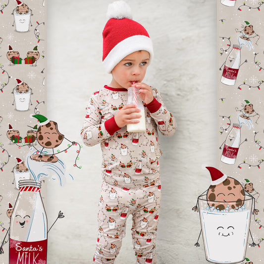 Santa's Snack Squad 2-Piece Pajama Set