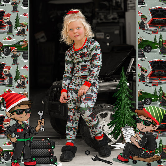 Santa's Workshop 2 Piece Pajama Set