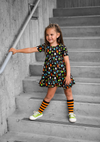 Candy Rush Short Sleeve Twirl Dress