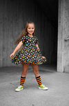 Candy Rush Short Sleeve Twirl Dress
