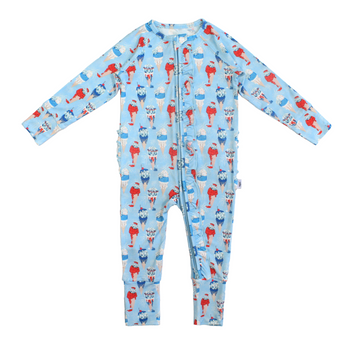 Party in the USA Ruffle Snoozer