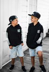 Be a Buddy Black Hoodie