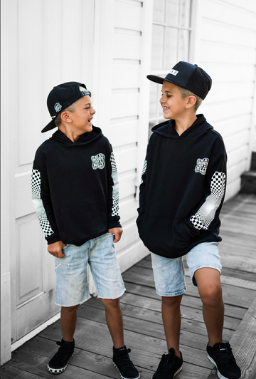 Be a Buddy Black Hoodie