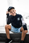 Be a Buddy Black Hoodie