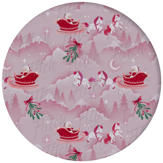 Sparkle and Sleigh Baby Bib