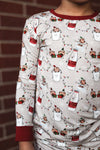 Santa's Snack Squad 2-Piece Pajama Set