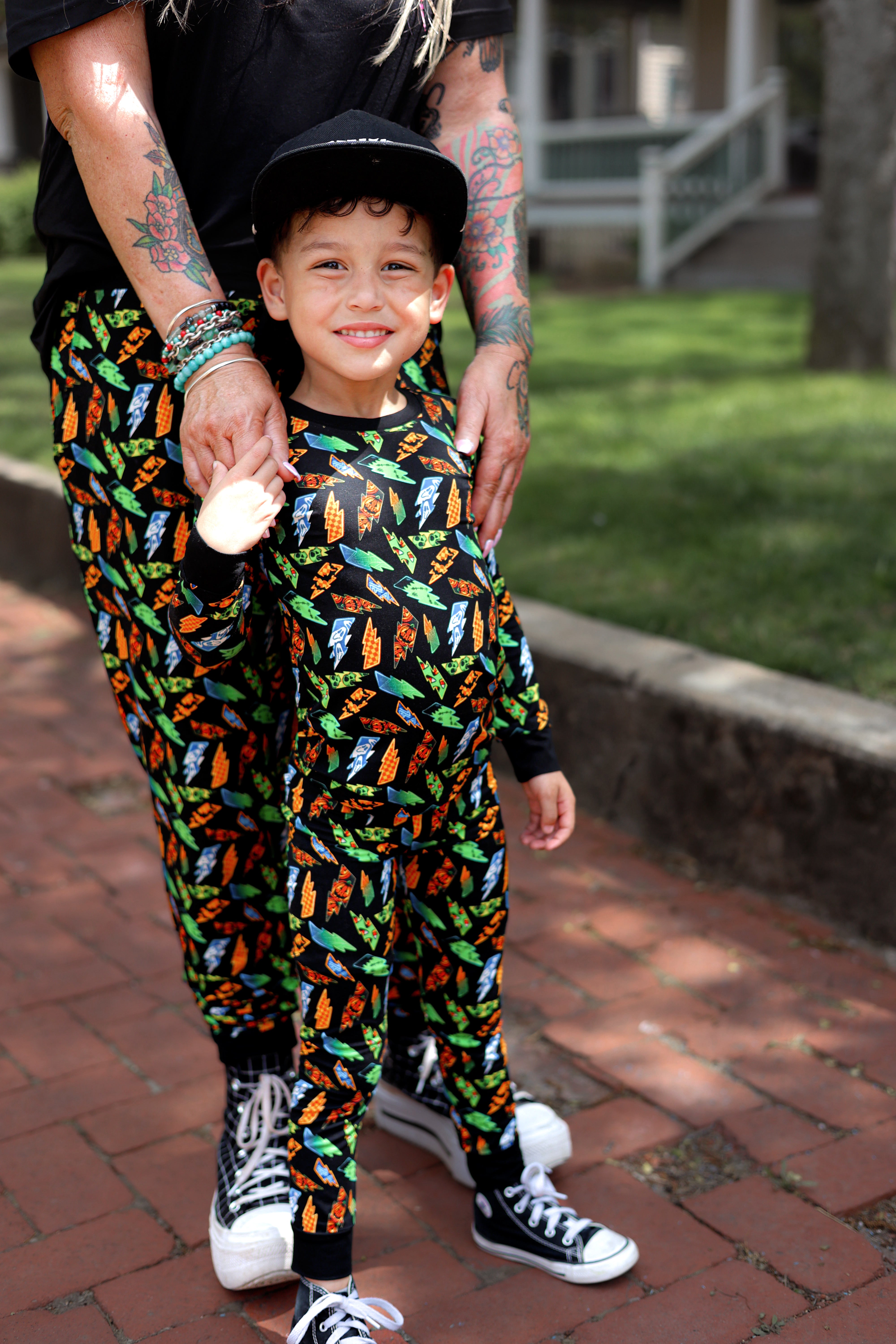 Midnight Voltage Glow-in-the-Dark Halloween Pajamas for Boys | Fletch