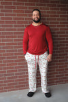 Santa's Snack Squad Adult Unisex Pajama Pants
