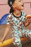 Donuts with Dad 2 Piece Pajama Set (Short Sleeve & Pants)