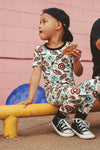 Donuts with Dad 2 Piece Pajama Set (Short Sleeve & Pants)