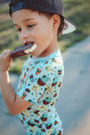 Too Cool Short Sleeve Pants Pajama Set