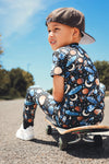 U.F.Bros Short Sleeve Pants Pajama Set