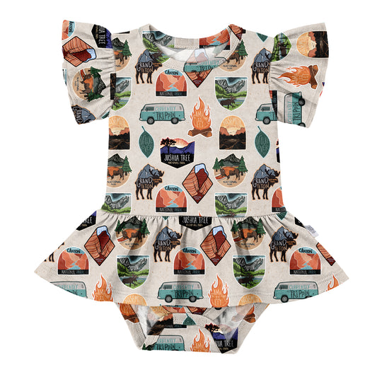 Tiny Traveler Bodysuit Twirl