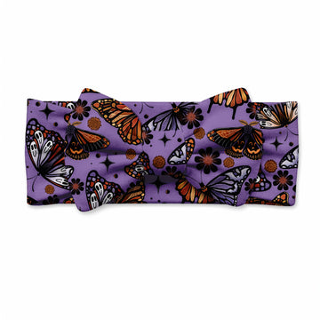 Twilight Wings Baby Bow Headwrap