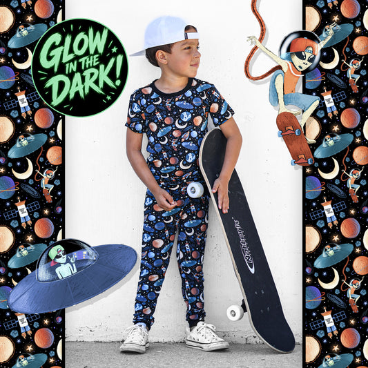 U.F.Bros Short Sleeve Pants Pajama Set