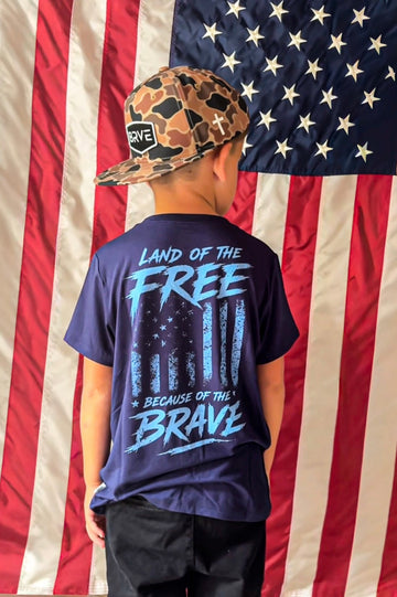 Land of the Free Kids Tee