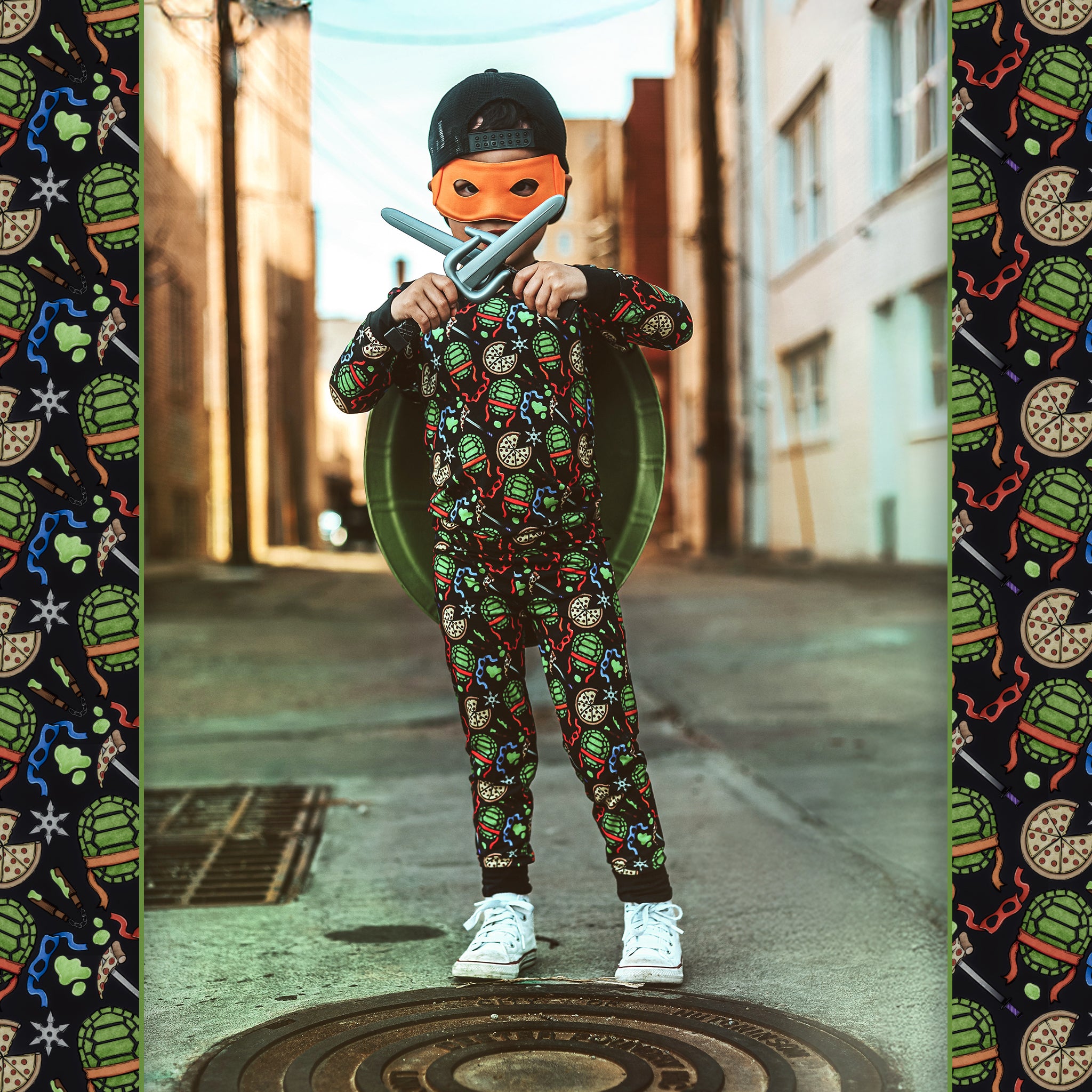 _J.l-a.l_ JLAL ローズ着用 Fletch Foodie Shop Fletch: Premium Bamboo Pajamas & Clothing for Kids