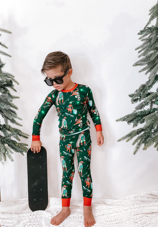 Jolly Ollie 2 Piece Pajama Set