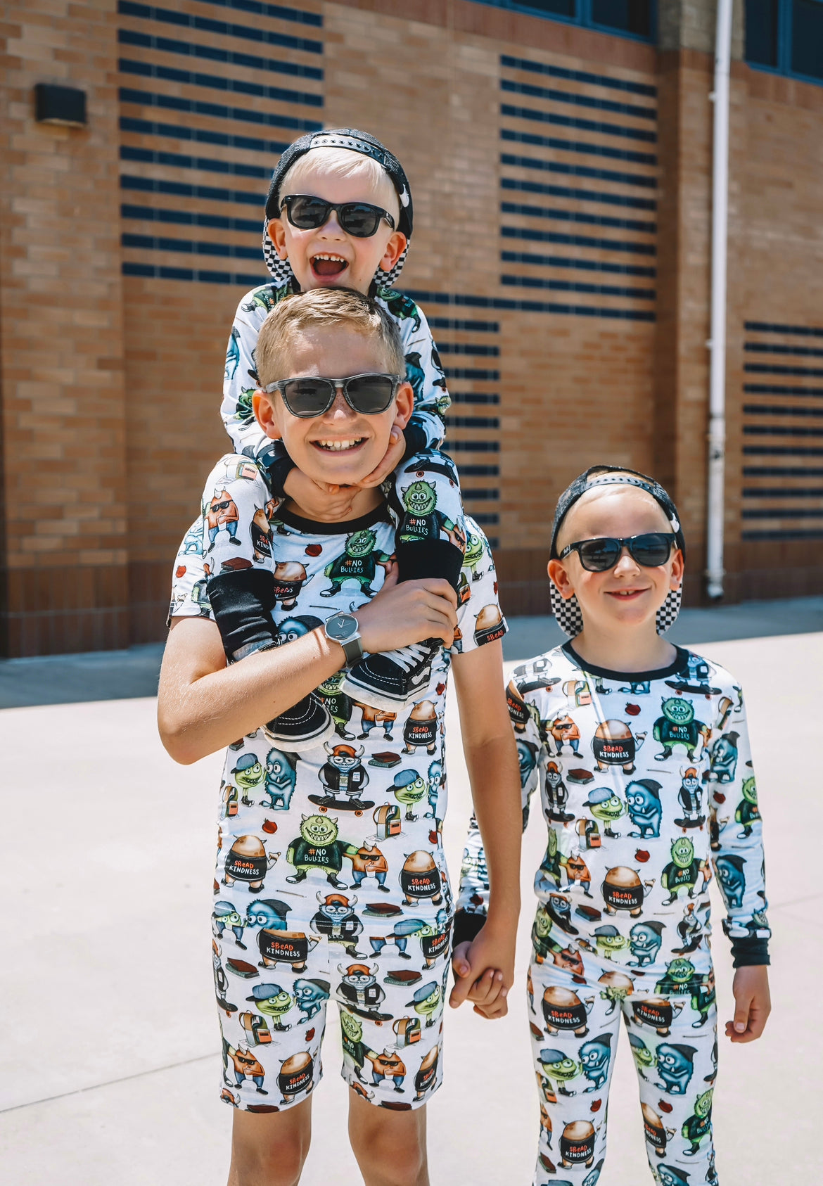 Be A Buddy, Not A Bully 2 Piece Shorts Set