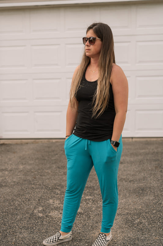Oasis Ribbed Adult Joggers