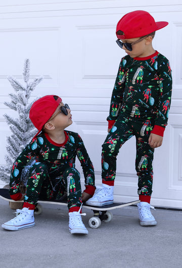 Jolly Ollie 2 Piece Pajama Set