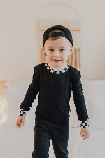 Checked Out 2 Piece Pajama Set