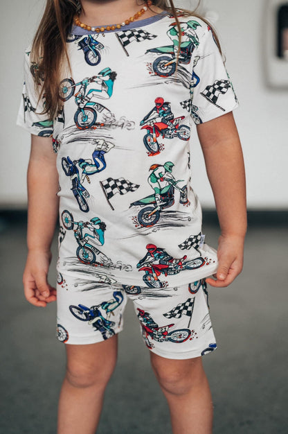 Ride Like A Girl 2 Piece Shorts Set **