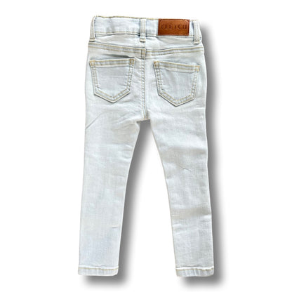 Light Blue Acid Wash Ultra Skinny Denim