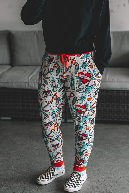 Tough Love Teal Joggers **