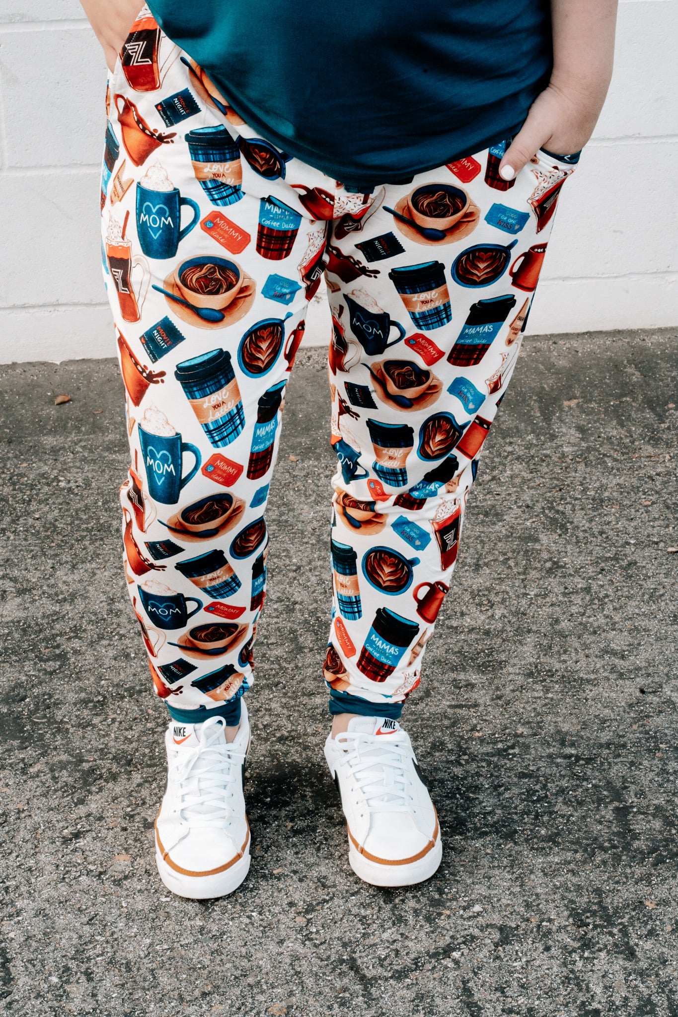 Love You A Latte Adult Joggers